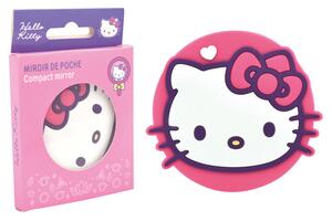 Vreckové zrkadlo s mačkou Hello Kitty - 2 motívy Farba: ružová