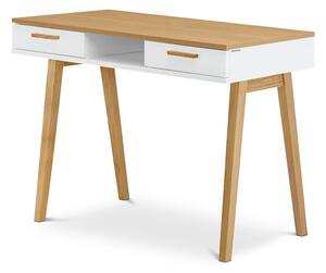 Drevko Škandinávsky písací stôl Frisk - biela