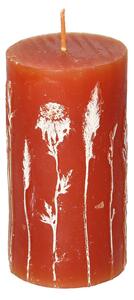 Sviečka Giulia 13cm orange