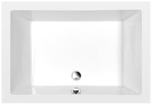 Polysan, DEEP hlboká sprchová vanička obdĺžnik 110x75x26cm, biela, 72883