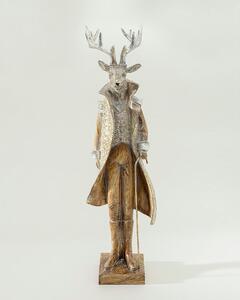 Dekoratívna figúrka Gentleman Deer 30x9x69 cm