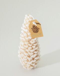 Sviečka Pine Frost I 7x18 cm