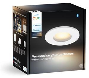 Zapustené svietidlo 1x GU10 2200–6500K biela IP44 Philips HUE White Ambiance Adore 8721103072962