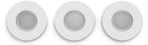 Zapustené svietidlo 3x GU10 2000–6500K biela IP44 Philips HUE White and Color Ambiance Xamento 8721103072900 balenie 3 ks