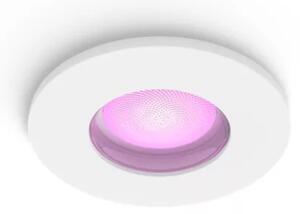 Zapustené svietidlo 1x GU10 2000–6500K biela IP44 Philips HUE White and Color Ambiance Xamento 8721103072849