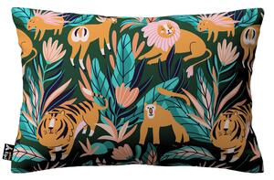 Karin - jednoduchá obliečka, 60x40cm farba produktu oranžová látka vzorované