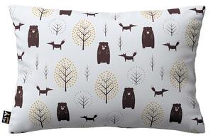 Karin - jednoduchá obliečka, 60x40cm farba produktu hnedá látka vzorované