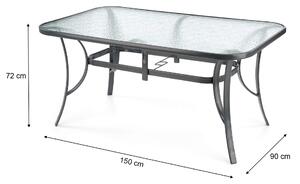 Záhradný stôl Mosler