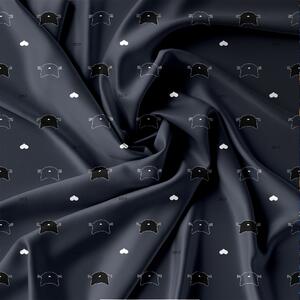 Obliečky z mikrovlákna CAT čierne Rozmer obliečky: 70 x 80 cm | 140 x 200 cm