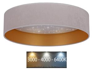 Brilagi Brilagi - LED Stropné svietidlo VELVET STAR LED/24W/230V pr. 40 cm krémová/zlatá BG0305 + záruka 3 roky zadarmo