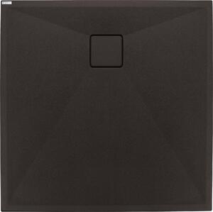Deante Correo štvorcová sprchová vanička 80x80 cm čierna KQR_N42B