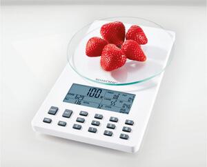 Silvercrest® Kitchen Tools Váha na analýzu nutričných hodnôt Snaw 1000 D2 (biela) (100341268)