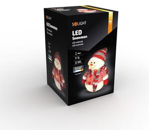 Solight LED snehuliak, 26 cm, 6x LED, IP20, 3x AA