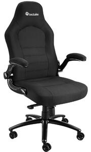 Tectake 404736 kancelárska stolička springsteen - čierna
