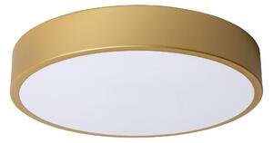Stropné svietidlo UNAR Gold mat., LED18W, 2700K, Dim., D30cm