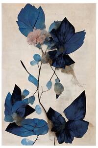 Ilustrácia Blue Dry Flowers, Treechild