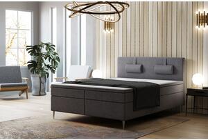 Čalouněná postel Brooklyn bez úložného prostoru 120x200 cm Fialová