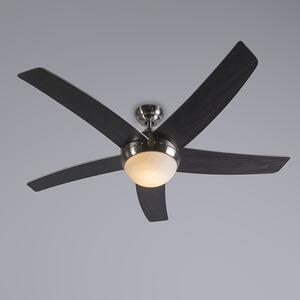 Oceľový stropný ventilátor s diaľkovým ovládaním - Cool 52
