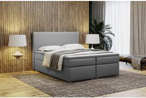 Čalouněná postel bez úložného prostoru VIERA 140x200 Modrá