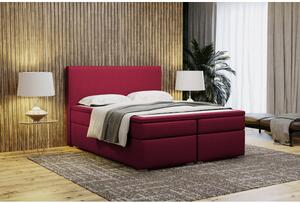 Čalouněná postel bez úložného prostoru VIERA 140x200 Červená