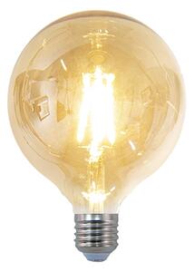 LED dizajnová žiarovka transparentná - 8 cm E27/4W - Clayre & Eef