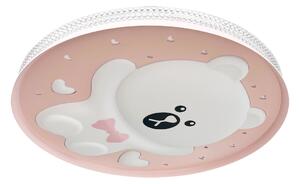 Detské stropné LED svietidlo Bear, 1x LED 34w, 4000k, p