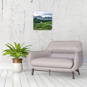 Údolie hôr - obraz (Obraz 30x30cm)
