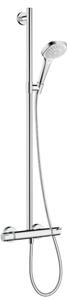 Sprchová batéria Hansgrohe Croma Select E so sprchovacím setom 150 mm biela/chróm 27248400