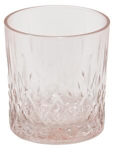 Ružový nápojový pohár Water Pink - Ø 8*9 cm / 300 ml - Clayre & Eef