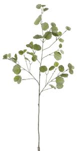 Zelená dekoračná vetvička s listami Branch Leaf - 124cm - J-Line by Jolipa
