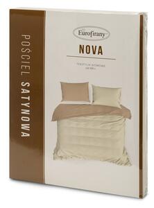 Dekorstudio Posteľné obliečky NOVA3 krémovobéžové Rozmer posteľných obliečok: Šírka x Dĺžka: 140x200cm + 1ks 70x80 cm