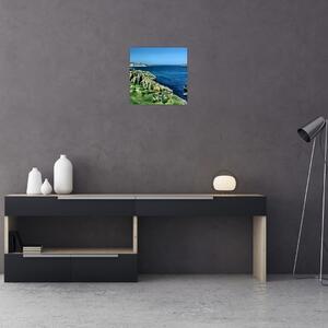 Obraz prímorského útesu (Obraz 30x30cm)
