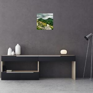 Horská cesta - obraz na stenu (Obraz 30x30cm)