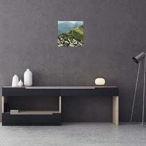 Hrebeň hôr - moderné obrazy (Obraz 30x30cm)