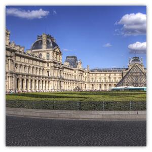 Múzeum Louvre - obraz (Obraz 30x30cm)