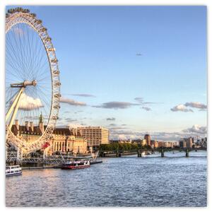 Londýnske oko (London eye) - obraz do bytu (Obraz 30x30cm)