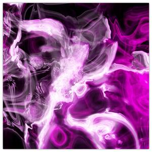 Obraz - fialový dym (Obraz 30x30cm)