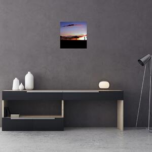 Západ slnka - obraz (Obraz 30x30cm)