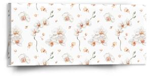 Sablio Obraz Biela orchidea - 110x50 cm