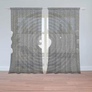 Sablio Záclony Jin a jang: 2ks 150x250cm