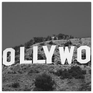Nápis Hollywood - obraz (Obraz 30x30cm)