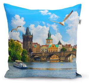 Sablio Vankúš Praha Karlov most 2 - 40x40 cm