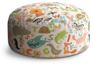 Sablio Taburet Zoo abeceda: 38x48 cm