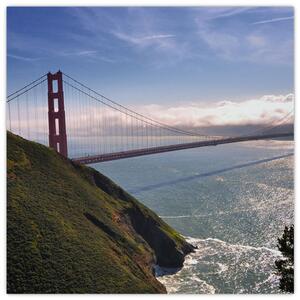 Golden Gate Bridge - moderné obrazy (Obraz 30x30cm)