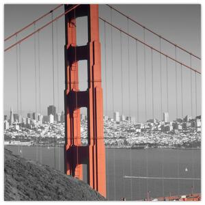 Golden Gate Bridge - obrazy (Obraz 30x30cm)