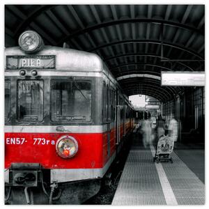 Historický vlak - obraz na stenu (Obraz 30x30cm)