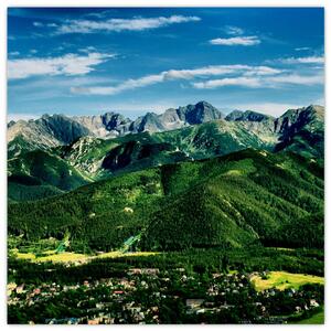Obraz - panoráma hôr (Obraz 30x30cm)