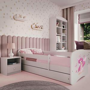 POSTEĽ PRE DETI A MLÁDEŽ 80/160 cm, biela MID.YOU - Detské izby, Online Only
