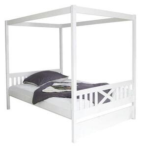 POSTEĽ S NEBESAMI, 140/200 cm biela MID.YOU - Postele, Online Only