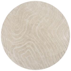 VLNENÝ KOBEREC, 160/160 cm prírodná farba Flair Rugs - Online Only bytové doplnky, Online Only